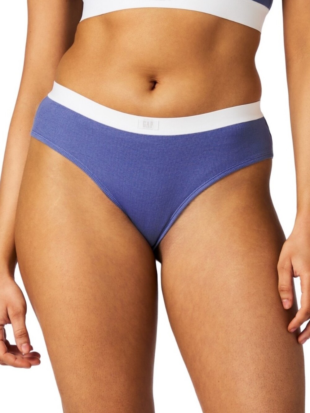 Gap GapBody Women's Logo Comfort Hipster Underwear  - Bleached Denim